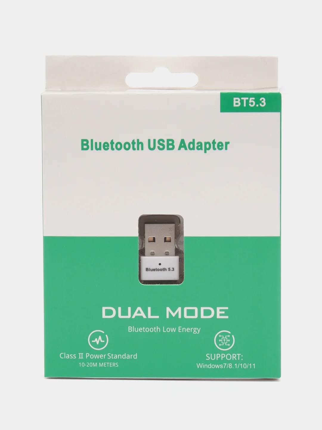 Белый адаптер bluetooth 5.3 блютуз usb