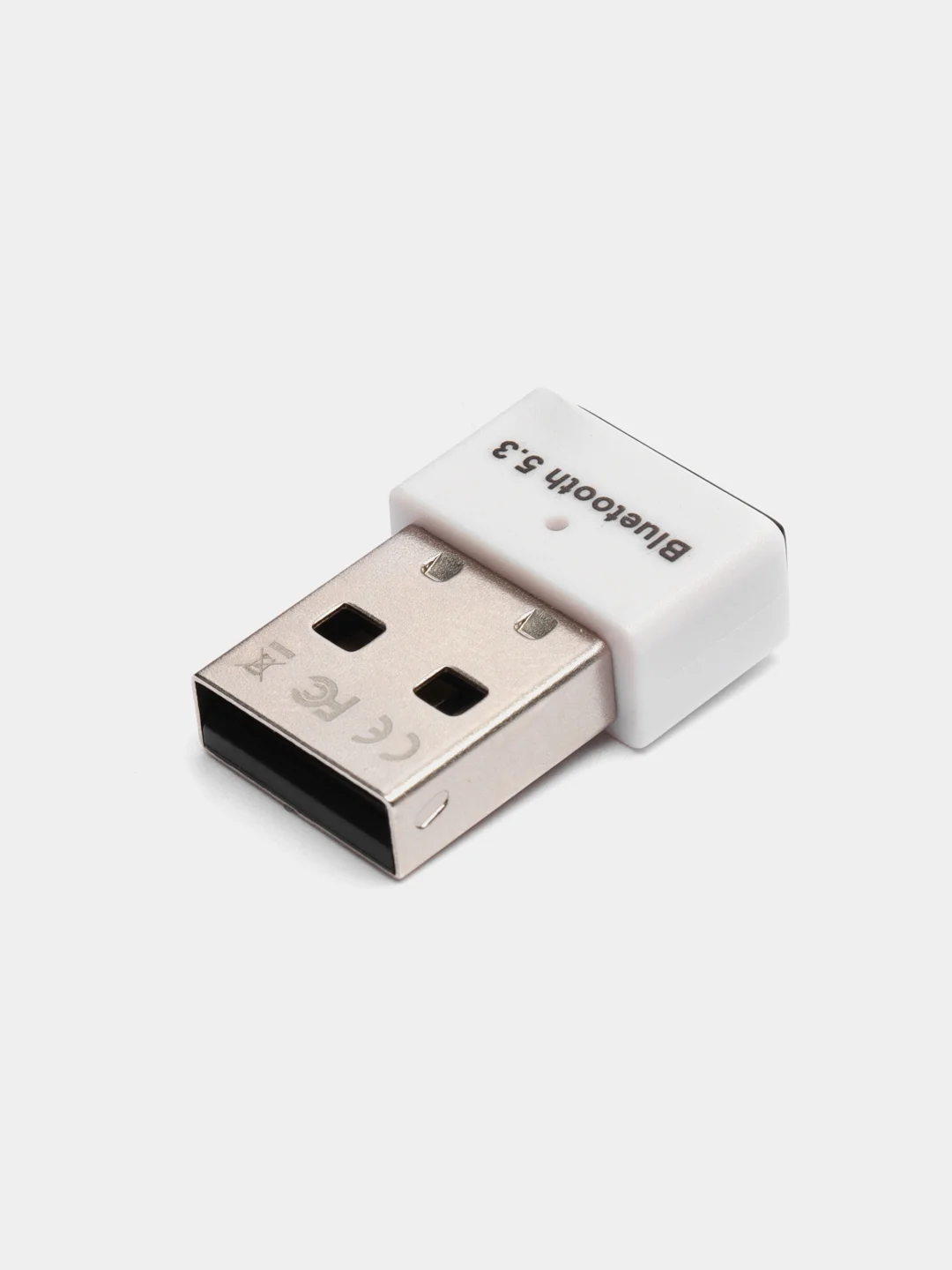 Белый адаптер bluetooth 5.3 блютуз usb