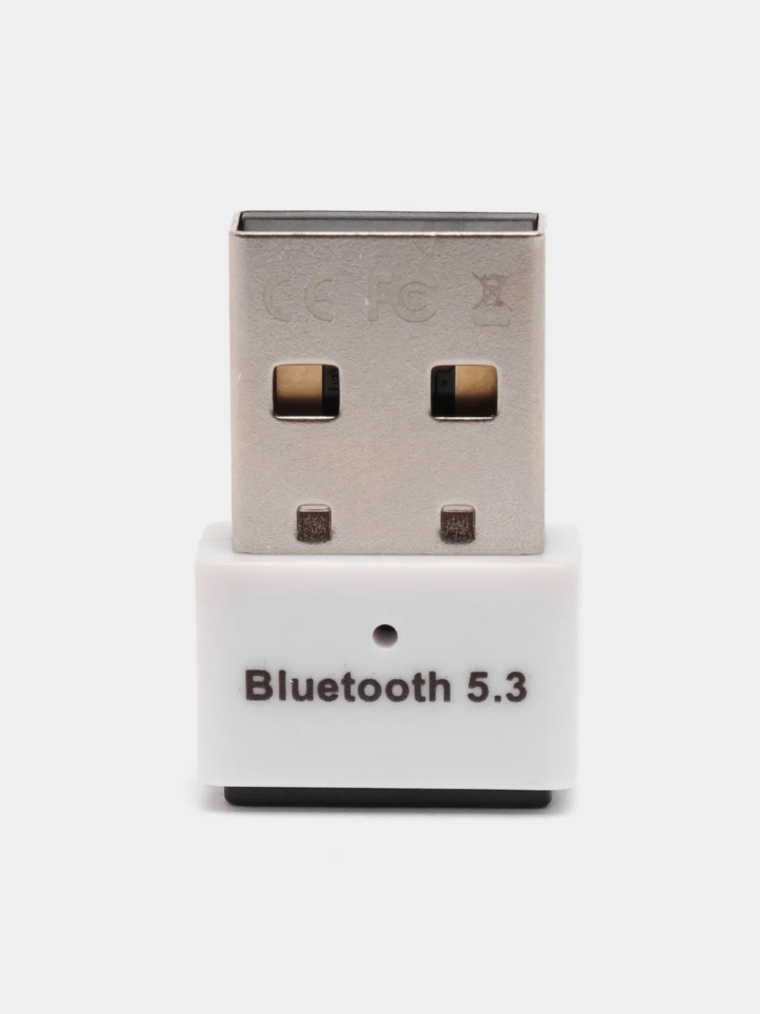 Белый адаптер bluetooth 5.3 блютуз usb