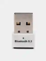 Белый адаптер bluetooth 5.3 блютуз usb