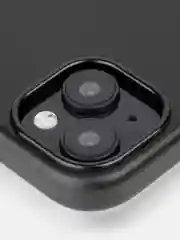 Синий чехол MagSafe для iPhone 15 Pro, Max, Plus натуральная кожа ROSCO с защитой камер магнитом