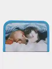 Пенал школьный каркасный, 1 секция, 13 х 19,5 см "Милашки"