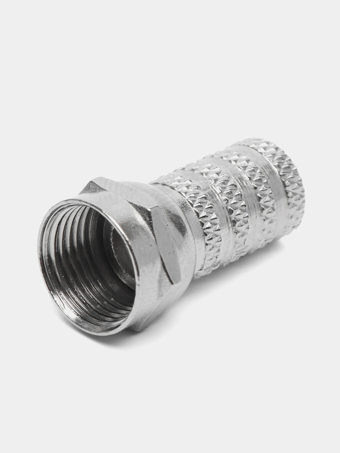 Штекер антенный ЭКОНОМ F-разъем RG-6U (6мм), 2 шт