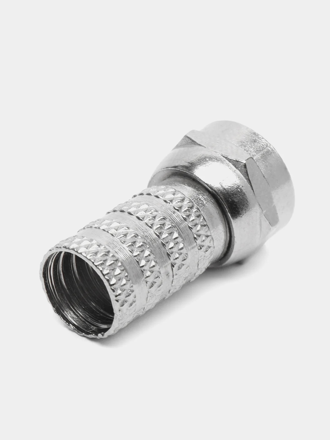 Штекер антенный ЭКОНОМ F-разъем RG-6U (6мм), 2 шт