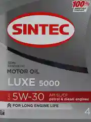Масло моторное Sintec Luxe 5000 SL/CF 5W-30, полусинтетика