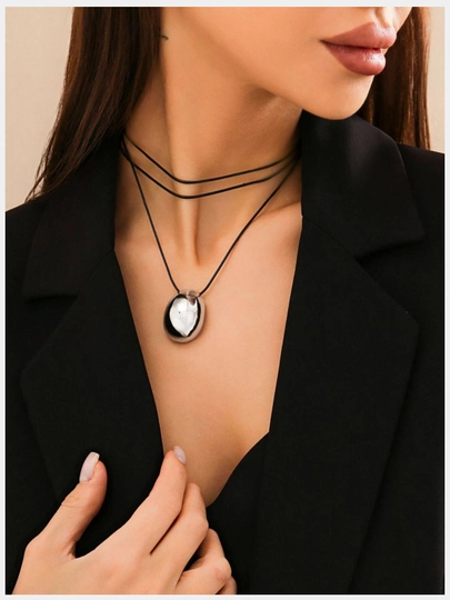 Цепочка Smile ZXC смайл /цепь с подвеской смайлик Токийский гуль