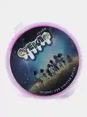 Бирюзовый слайм-мини "Стекло"