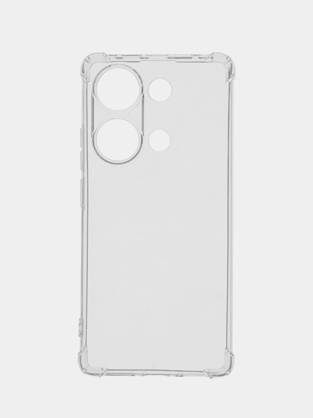 Прозрачный чехол Redmi Note 13 Pro 4G / Редми Нот 13 Про 4Г, прозрачный, силиконовый, противоударный