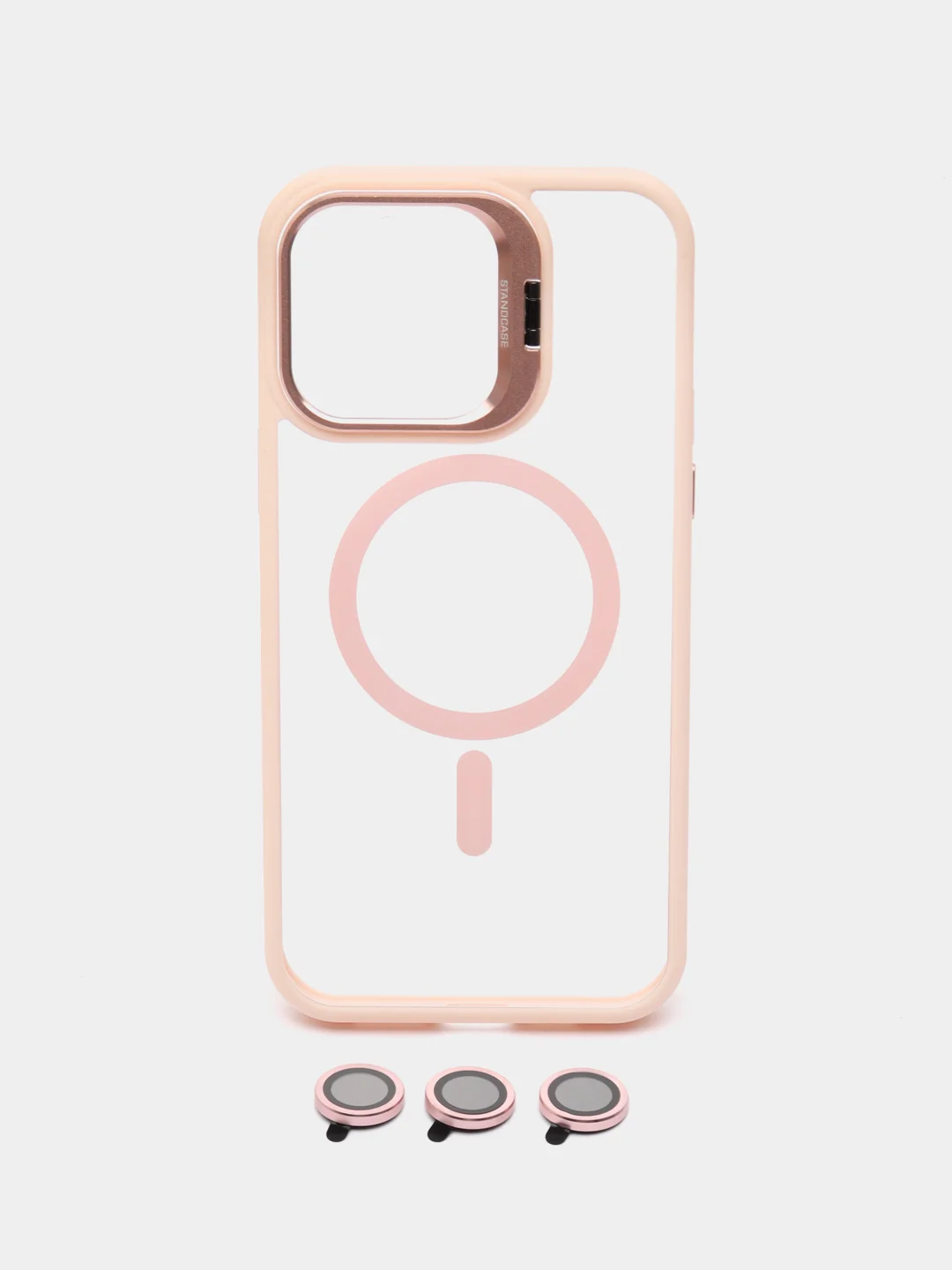 Конфетный чехол с подставкой и защитой камер для iPhone Айфон 11, 12, 13, 14, 15, Pro, Pro Max, Plus