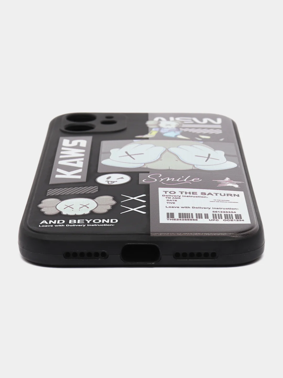 Черный чехол для iPhone (айфон) 11/12/13/14/XR/Pro/Max, силиконовый