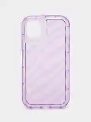 Фиолетовый чехол для iPhone 7,8,SE,XR,XS,11,12,13,14,15,Pro,Max,Plus,на айфон,прозрачный,силиконовый