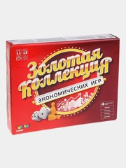 Настольная игра "Золотая коллекция экономических игр", 4 в 1