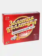 Настольная игра "Золотая коллекция экономических игр", 4 в 1
