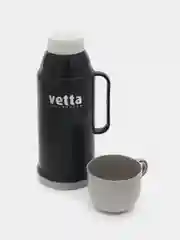 Тёмно-серый термос VETTA "Туристический", стеклянная колба, 0, 6 л, 3 цвета