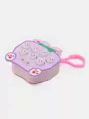 Лавандовый электронный Поп Ит карманный Pop It "Поймай суслика", брелок