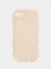 Белый чехол для iPhone 7,8,SE,XR,XS,11,12,13,14,15,Pro, Max, Plus, на айфон,бежевый, силиконовый