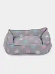Серый меланж набор для кошек и котят: лежанка, когтеточка, лоток, миска, совок, кошачья мята