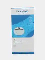 Серебряный душевая стойка со смесителем и тропическим душем Ledeme L72433