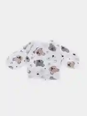 Серый распашонки для новорожденных кулирка 2 штуки