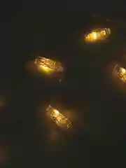 Гирлянда-прищепка прозрачная