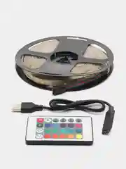 Светодиодная лента RGB и White с Bluetooth LED 5050smd управлением, Android, IOS блютуз