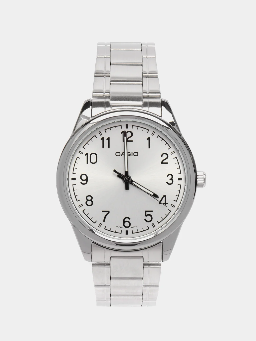 Серебряный часы CASIO MTP-V005