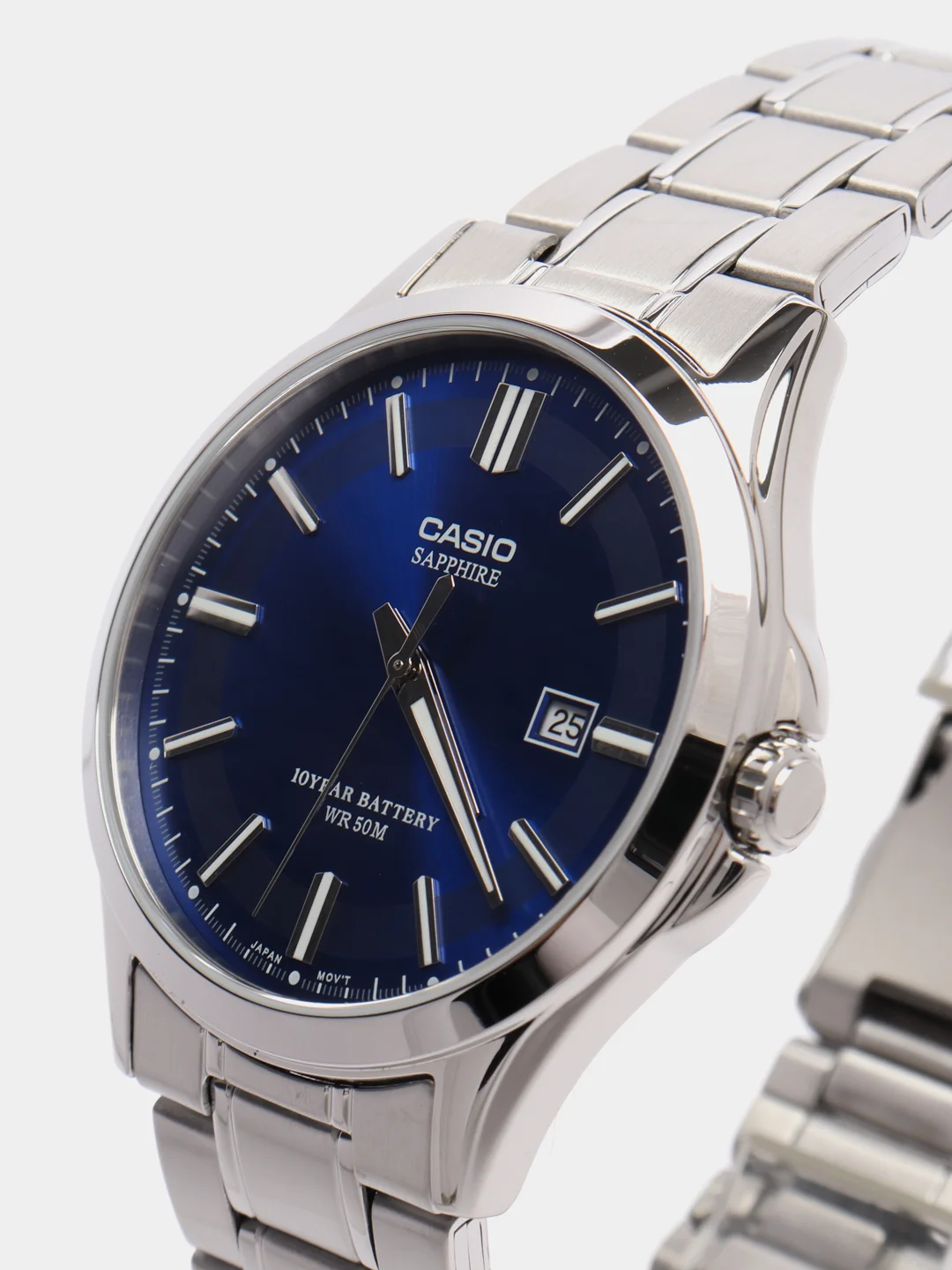 Темно-синий часы CASIO MTS-100