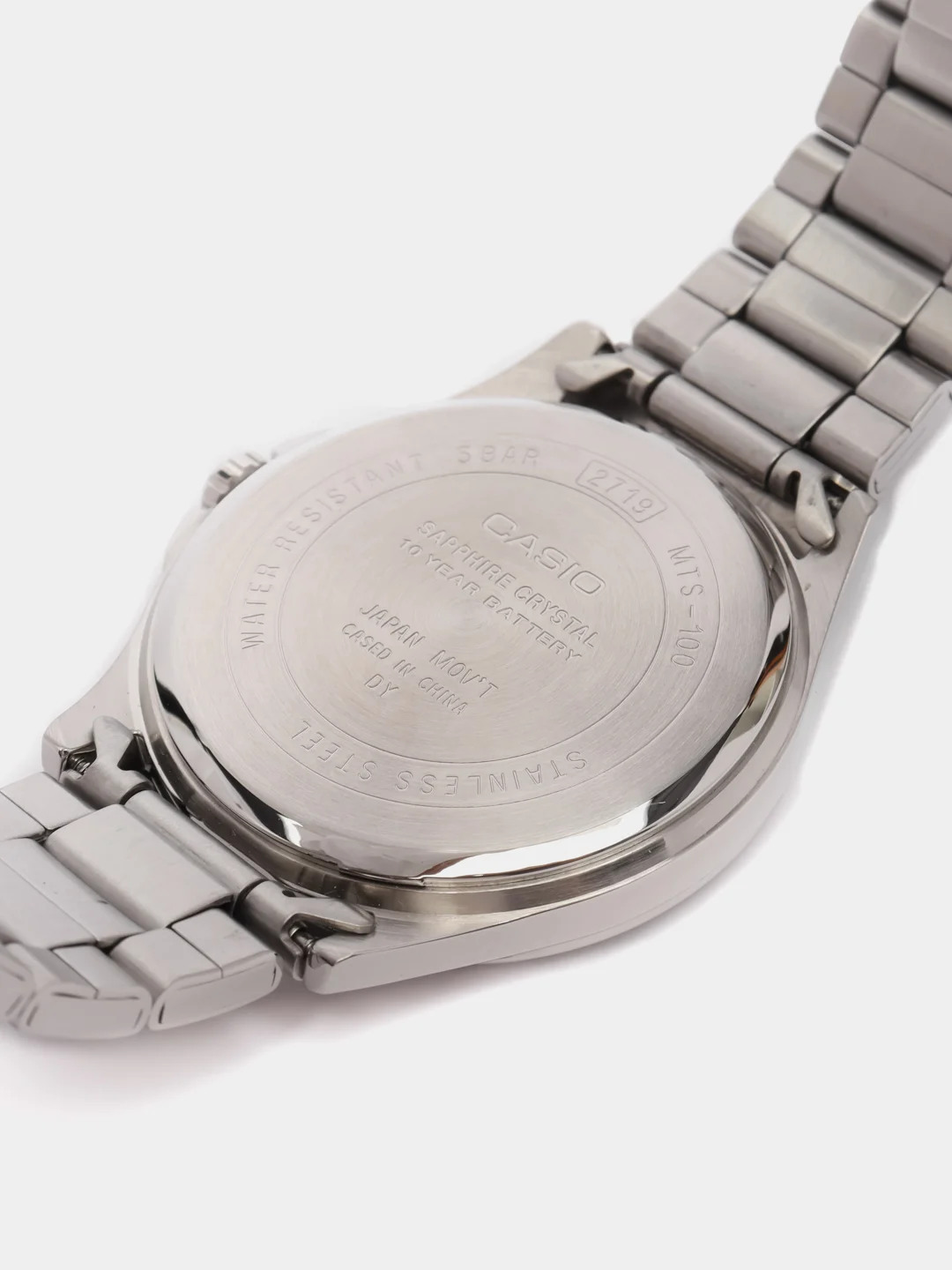 Темно-синий часы CASIO MTS-100