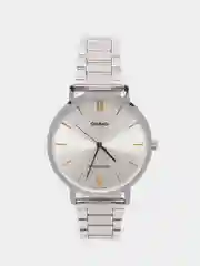 Серебряный часы Casio LTP-VT01