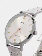 Серебряный часы Casio LTP-VT01