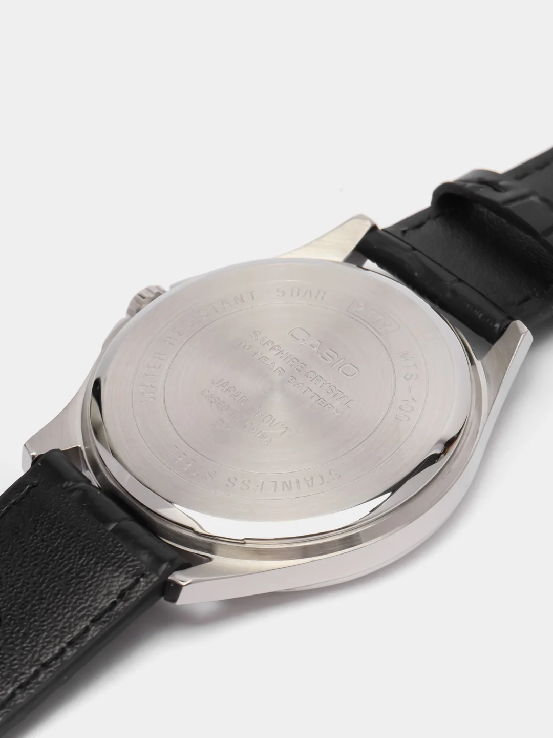 Хром часы CASIO MTS-100
