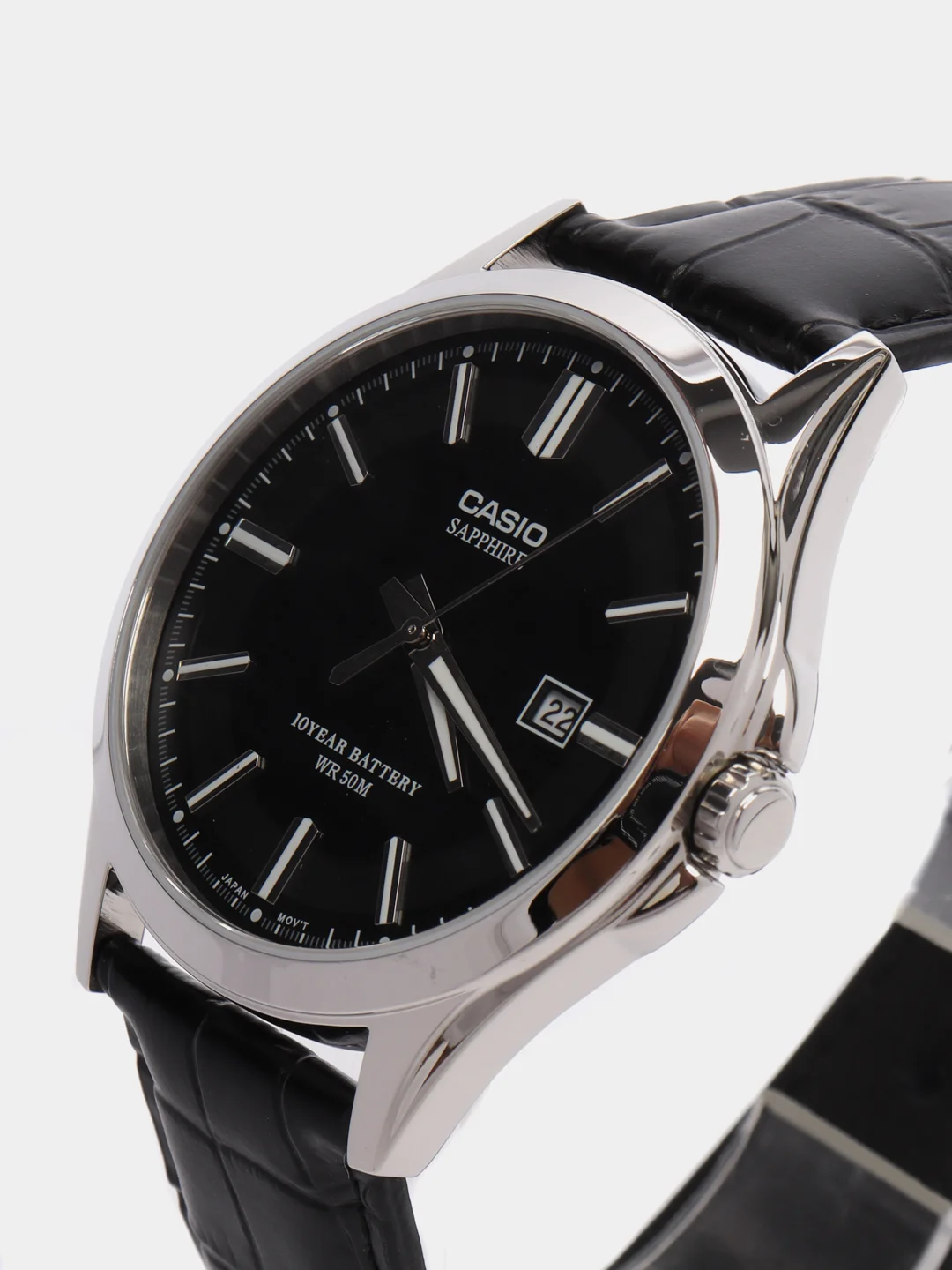Хром часы CASIO MTS-100