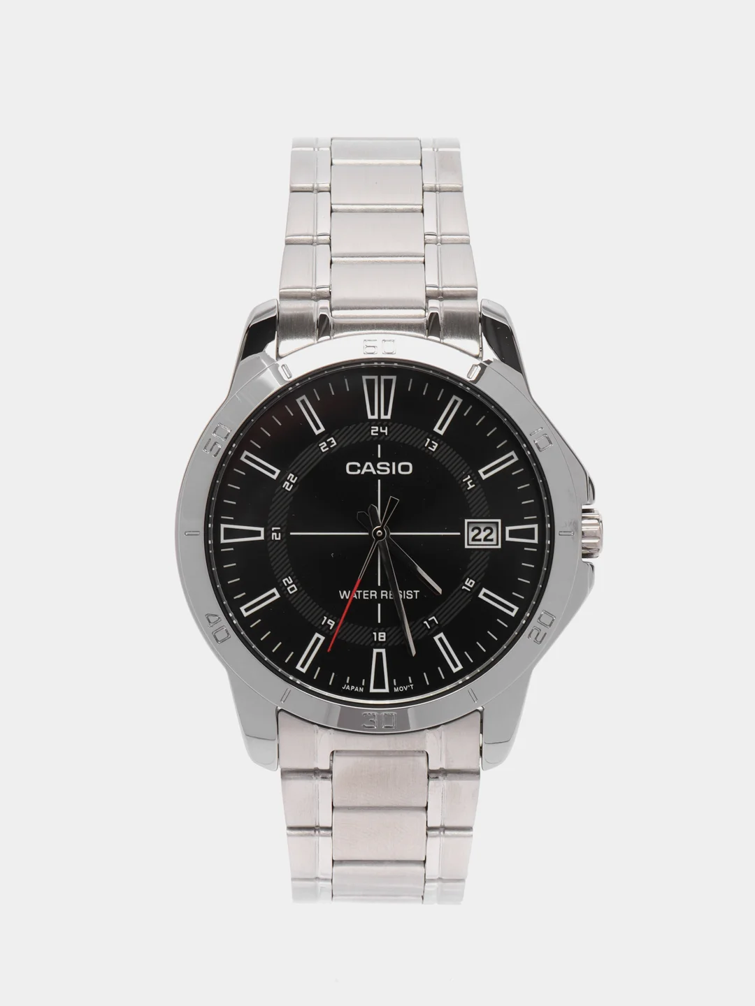 Черный часы CASIO MTP-V004