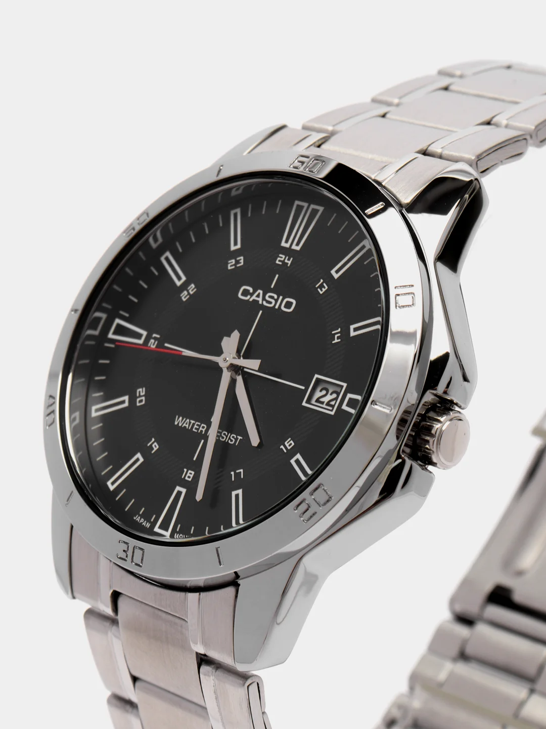 Черный часы CASIO MTP-V004