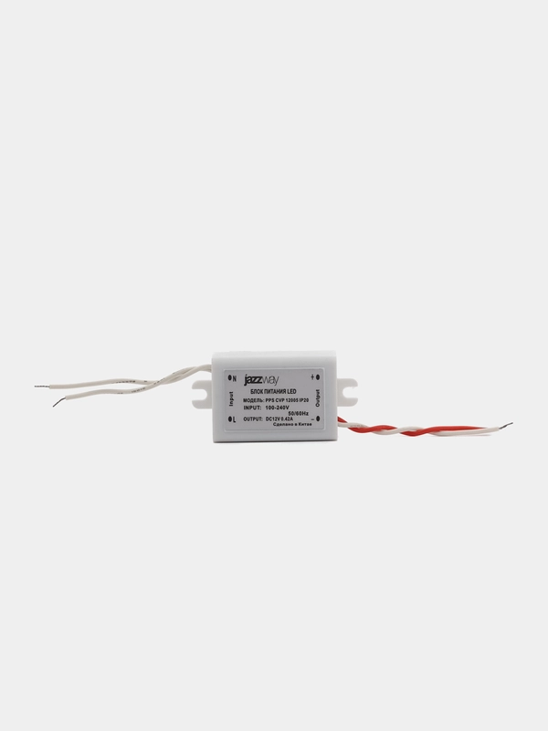 Блок питания IP20 для светодиодной ленты 12V Jazzway