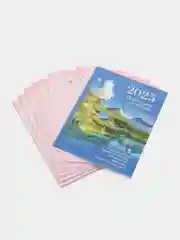 Календарь настольный перекидной 2025 Staff Природа, 116069, блок без подставки, 160 л