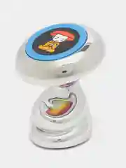 Серебряный магнитный автодержатель универсальный 360