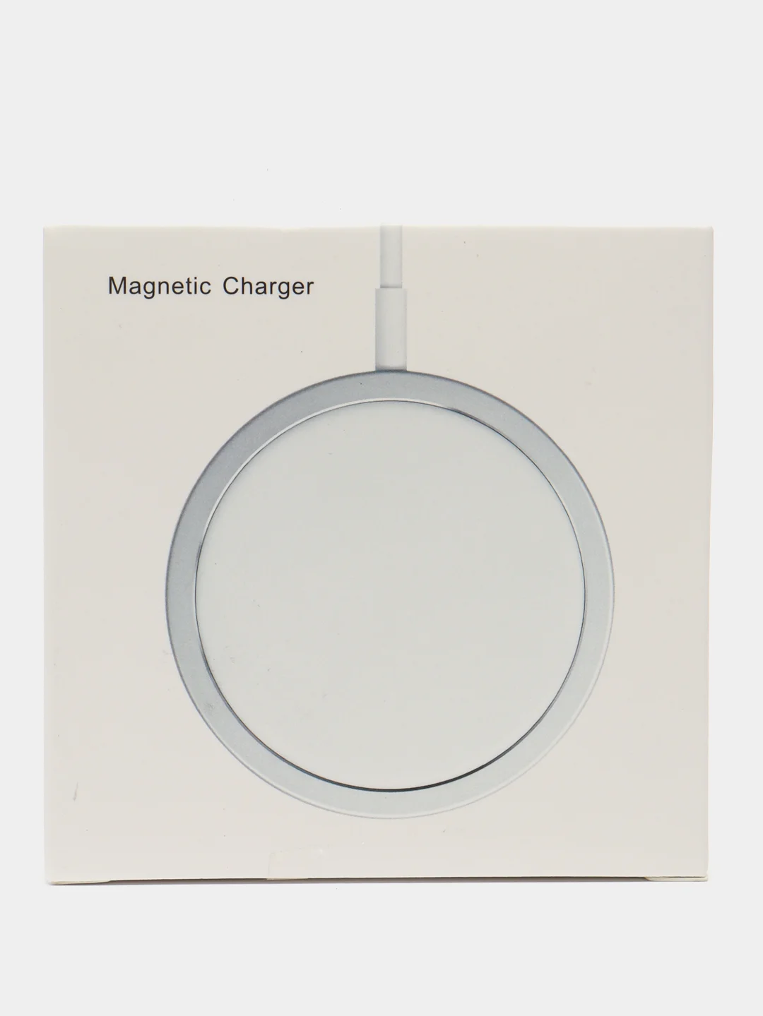 Белый беспроводная зарядка MagSafe для Iphone, AirPods, Android, 15W, быстрая и универсальная