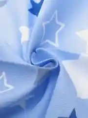Синий эко пеленка из хлопковой ткани 90*75 см