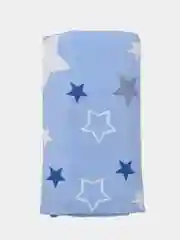 Синий эко пеленка из хлопковой ткани 90*75 см