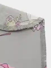 Сиреневый эко пеленка из хлопковой ткани 90*75 см