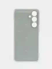 Черный чехол на Samsung Galaxy S24 FE 5G / Самсунг S24 FE прозрачный, с принтом, защита камеры