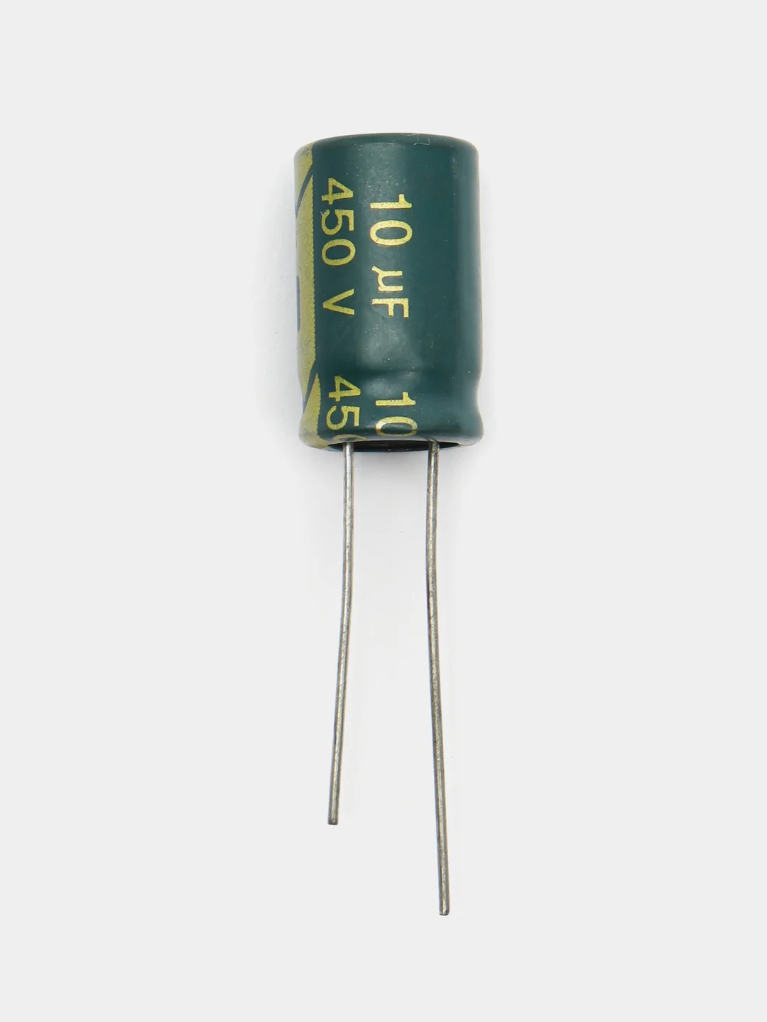 10мкФ 450в Конденсатор электролитический 10UF 450V 105C 10х17мм