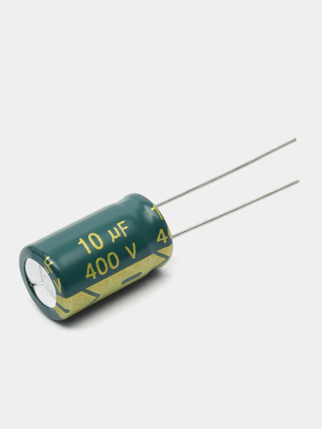 10мкФ 400в Конденсатор электролитический 10UF 400V 105C 10х17мм
