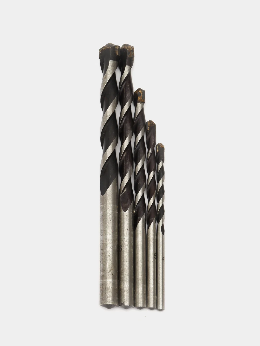 Набор сверл по бетону 4-10 мм с твердосплавными напайками 5 шт. GRAPHITE 57H350