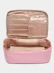 Розовый косметичка женская дорожная