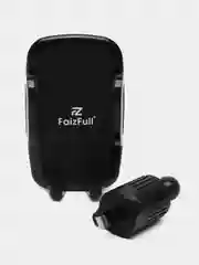 Черный механический держатель для телефона в решетку воздуховода FaizFull F94 Автодержатель