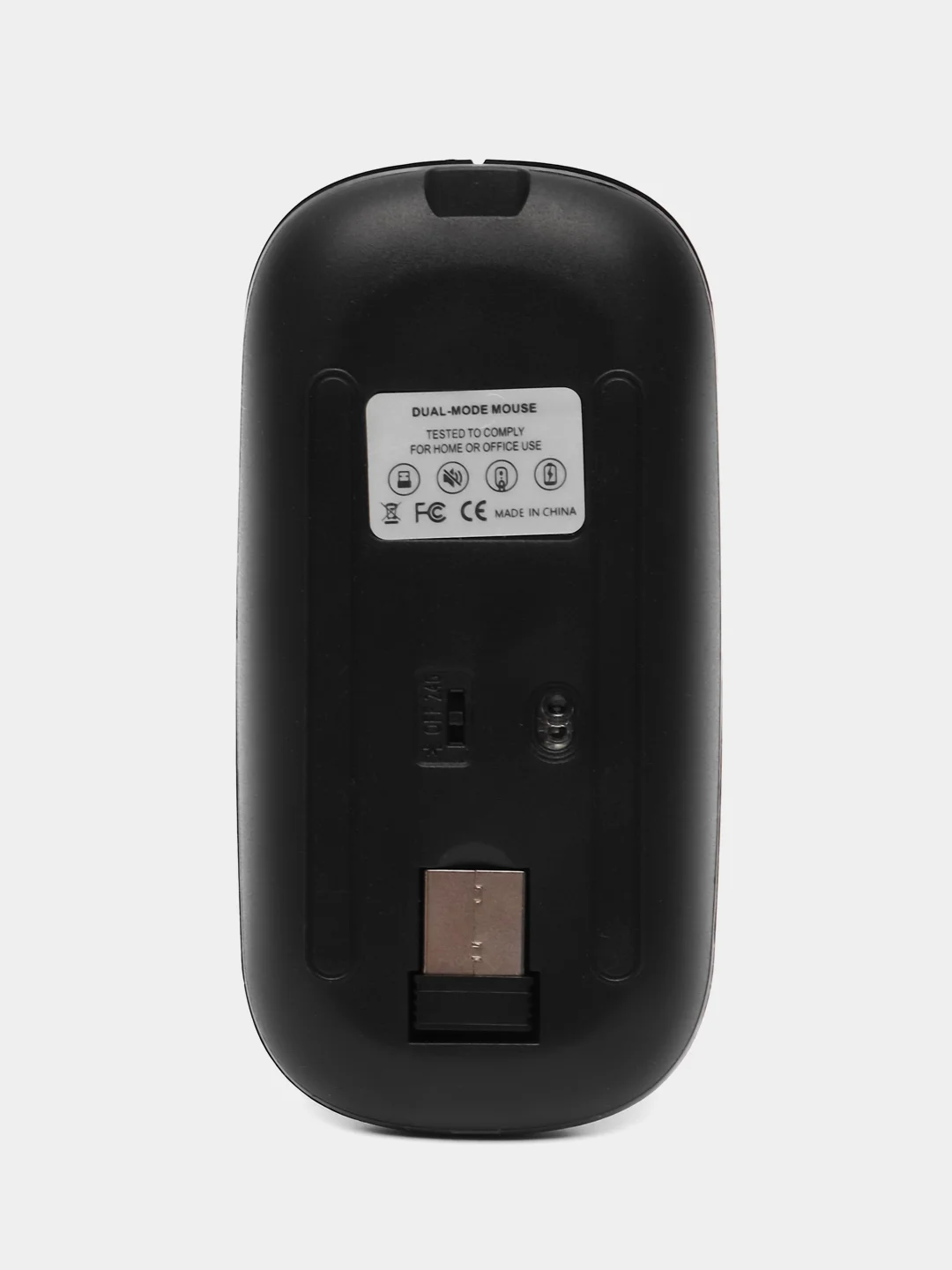 Черный мышь беспроводная bluetooth HYD-K8 RGB подсветка
