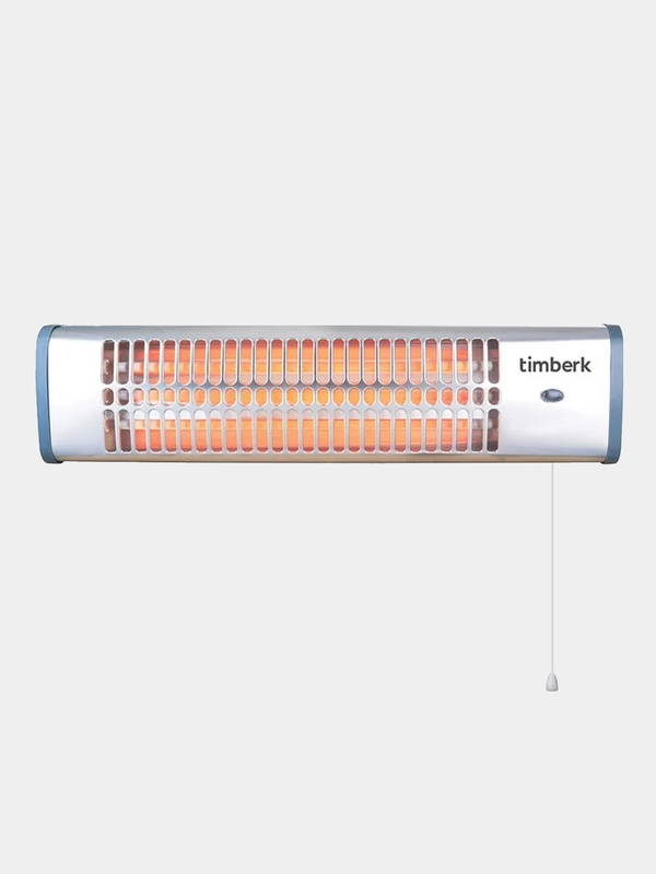 Инфракрасный обогреватель Timberk T-CH1.2-A11, 1200Вт, серый