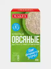 Хлопья Makfa, быстрого приготовления, овсяные, 350 г